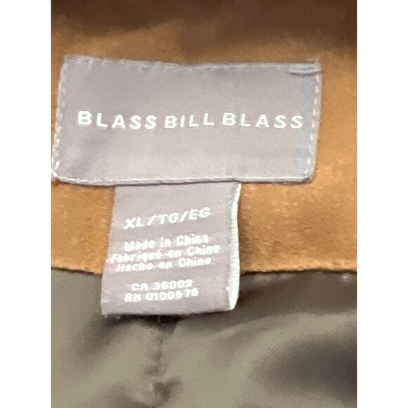 Bill blass size XL barn coat faux suede heavy zip/snap pockets warm - Picture 8 of 11